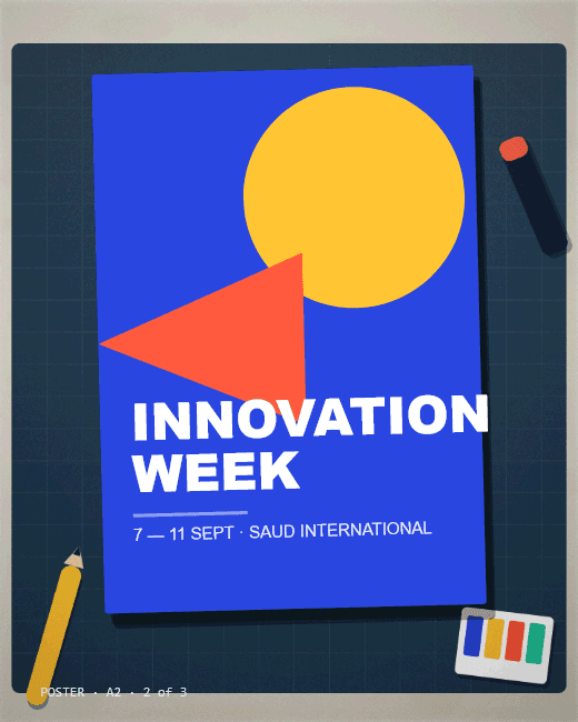 A poster designed for Innovation Week