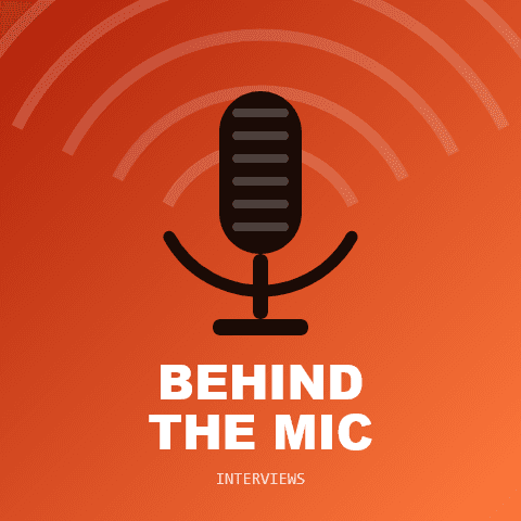 Behind the Mic podcast cover